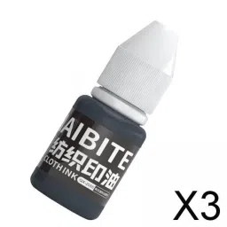 ATORSE 3Xclothing Name Refill Ink 0.17Oz Printing Oil for Fabric Scrapbooking T Shirt|Crafts|Stamping & Embossing|Ink & Pads image 2