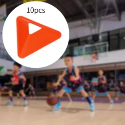 Bnf® 10 Pieces Soccer Training Cones Football Cones for Motorcycle Traffic Garden Orange|Sporting Goods|Team Sports|Soccer|Training Aids image 3