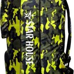 ALEX SPORTS MSD Unique Cricket Kit Bag with Heavy Padded Size XL (Yellow) image 4