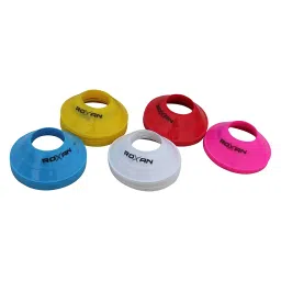 Roxan Combo Agility Speed Hurdle 6 inch Set of 6 / Track & Field Training Speed Agility Hurdle/Football Saucer Cone Small Size Set of 30 with 5 Multi-Color image 4