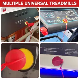 Proberos® Treadmill Safety Key with Clip, Safety Key for Treadmill, Treadmill Key Red for Enhanced Gym image 4