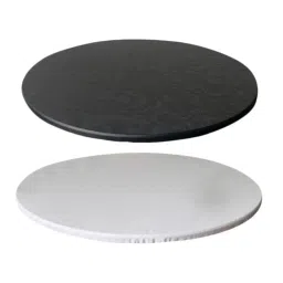 2pcs Waterproof Non-Slip Round Fitted Tablecloth Table Cover Cloth 48inch image 1