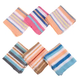 Kuber Industries Handkerchief|Terry Cotton Handkerchief for Woman|Sweat Absorbent Napkin Face Towel|Set of 12 (Assorted) image 3