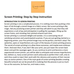 sumikrafts 17-Pigment Dye Screen Printing Kit: Large 12"x15" Wooden Frame + Pre-Stretched Mesh No. 16 for Graphic Arts image 4