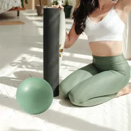 BNF®Small Pilates Ball Heavy Duty Yoga Ball for Workout Stability Dance Practice Green|Sporting Goods | Fitness Running & Yoga |1 Yoga Ball image 5