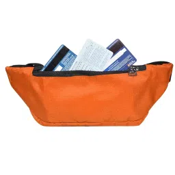 Cosmus Midriff Waist Pouch Bag and Sanitizer Bottle Hook Orange image 3