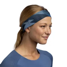 buff Unisex Purple Polygiene Coolnet UV Summer Hiking |Trekking | Biking | Cycling | Running - Headband image 2