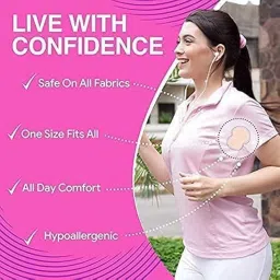 Disposable Underarm Sweat Pads for Men | Women – Highly Absorbent, Cotton, Anti-Allergic, Anti-Bacterial, and Odor-Control Underarm Sweat Pads, Peel-Off (Pack of 20) image 5