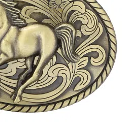 club bollywood Jazzy Pearls®Western Belt Buckle Antique Horse Pattern Belt Buckle Leather Belt Accessory|Clothing Shoes & Accessories | Mens Accessories | Belt Buckles|1 Belt Buckle image 1