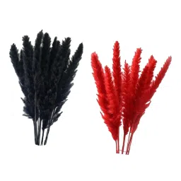 Merishopp 30x Dried Pampas GrPhragmites Reed Flowers Bunch Home Wedding Decor Gift image 4