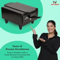 Wellberg Extra Large Electric Tandoor For Home | Medium Families Fitted With Stainless Steel Element with all Freebies Accessories image 4