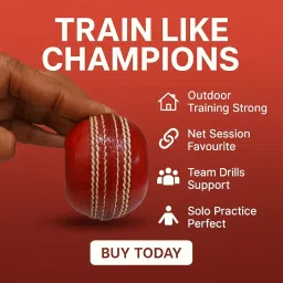 KNK Disc Training Bowling Leather Cricket Ball | Seam Grip Practice Tool | Durable Leather Construction | Cricket Training Aid for Bowlers image 3