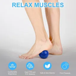 Bodylastics Foot Massage Roller for Plantar Fasciitis Pain Relief Ergonomic Designed for Reflexology Deep Tissue Muscle Revovery for Total Body image 3