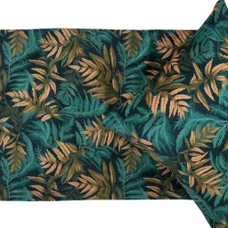 Shri Anand Creations Digital Print Super Soft Fabric Bed Runner Scarf with Matching Cushion Covers/Slipcover Mattress Protector/Bed Linen Scarf/Decorative Set for Bedrooms/Hotel Rooms (Design-3) image 2