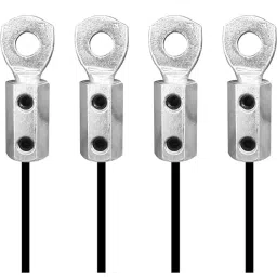 Wirmon Sports Gym Machine Wire Spunj Lock/Cable Attachment Equipment Gym Machine Spare Parts (Pack of 12) image 3