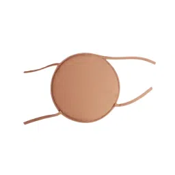 THE STYLE SUTRA Round Chair Cushion Floor Pouf Mat Chair Pad for Tea Ceremony Bedroom Office Brown 38 cm image 3