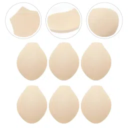 abaodam Men's Underwear Magnification Enhancer Cup Sponge Pad 6pcs Bulge Enhancer Underwear Cup Sponge Pads Swimwear Swim Swimwear Briefs G String Thong Shorts image 4