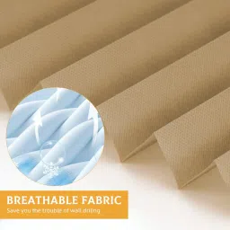 HASTHIP® Blinds for Windows Without Drill Blackout Cordless Roller Window Blinds Light Filtering Cut-to-Fit UV Protection Blind Curtains for Home Office Bedroom 47x70 Inch image 3