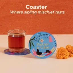 Yaadon Ka Dabba – 10-Item Rakhi Hamper for Brother – Evil Eye Rakhi, Chocolate Coated Almonds, Hazelnut Dry-Fruit Laddoos, Uno & More | Chocolates & Sweets for Brother – Gift Combo Set image 5