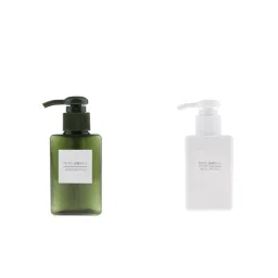 Jazzy Pearls® 2pcs 100ml Foaming Soap Dispenser Cosmetic Containers Bottles Green/White|Home & Garden | Bath | Soap Dishes & Dispensers image 1