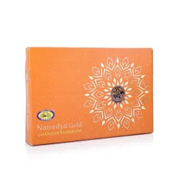 Cycle Pure Naivedya Gold Sambrani Dhoop Cups (Sandalwood), 18 pcs with Holder | Charcoal-Free Havan Cups for Puja, Home & Festivals | Natural Guggal Dhoop for Rituals | Premium Dhoop Cones image 4