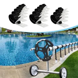 TRENDYNEST® Pool Solar Cover Reel Attachment Straps Kit Lightweight Solar Blanket Straps 16 Pieces | Home & Garden | Yard, Garden & Outdoor Living | Pools & Spas image 1