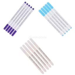 MERISHOPP®15x Water Erasable Pen Tailor Vanishing Marker Water Soluble Pens|Crafts | Sewing | Other Sewing|5 Pieces Purple Water Soluble Pen image 1
