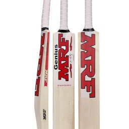 AEM® Poplar Willow Wooden Cricket Bat with Cover for Boys & Girls (Size 2 for 5-7 Year) image 1