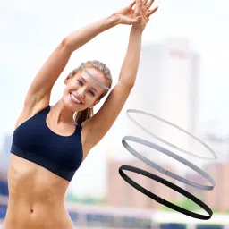 vayusrot 6 PCS Hair Band for Men, Elastic Sports Headbands, Non-Slip Headband for Men Gym, Workout, Running, Basketball, Tennis, Yoga, Suitable for Women, Boys, Girls image 3