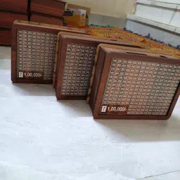 Click HUB Money Saving Box for Adult 100000, Wooden with Savings Tracker Bank Kids, Smart Piggy Bank, Box, Coin Box,Gullak Saver,Piggy Rs100000 Home Deal Gift Man, Women (Travel) image 1