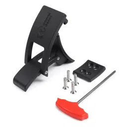 Griffin Gears® 10mm Lever Belt – White Leather Weightlifting Belt with Black Buckle – Powerlifting Gym Belt for Men & Women – Heavy-Duty- Men & Women (White Belt Black Buckle, S) image 5