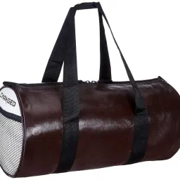 Charged Sports Bag Adena Brown With Gowin Football Shoe Destroyer Cyan Size-10 image 1