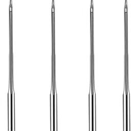 RIANZ Pack of 40 Flying Needles Set for Automatic Sewing Machines - 10 Pieces Each: 11, 14, 16, 18 Number | Compatible with Singer, Usha, Brother, and More image 1