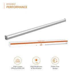 amazon basics - 20W LED Batten, Cool White (Pack of 4) image 2