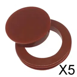 THE STYLE SUTRA® 5xPatio Table Umbrella Hole Rings Plug Brown Red | Home & Garden | Yard, Garden & Outdoor Living | Patio & Garden Furniture | Other Patio & Garden Furniture image 2