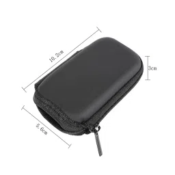 Camera Carrying Case Shock Absorber Waterproof for DJI Action 2 Travel | 1 Piece Storage Bag, Black image 1