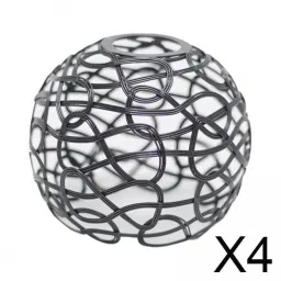 ARTISOUL® 4xIron Wire Lampshade Metal Lamp Cage Bulb Cover for Bedroom Restaurant Bar | Home & Garden | Lamps, Lighting & Ceiling Fans | Lamp Shades image 2