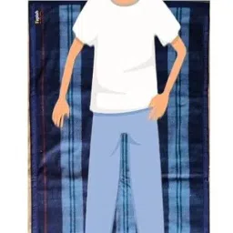 Woollen Electric Blanket - Single Bed Warmer - Shock Proof (5 Years Warranty on Remote, Merino Wool, Multicolour, 31x61 inches, Reversible) image 3