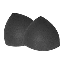 MERISHOPP 3 Pairs Foam Bra Insert Refreshing Soft Bra Pads Inserts for Everyday Wear Black Crafts Sewing | Foundations & Undergarments | Bra Cup Pads image 3