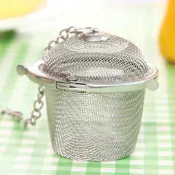 Evaluemart Tea Strainer Infuser for Loose Tea - Stainless Steel Tea Diffuser for Tea, Coffee, Seasonings, Spices (Round) image 2