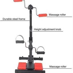 RELEMTRA Bicycle Trainer, Exercise Bike, Foldable Exercise Bike, LCD Display, Adjustable Resistance Levels, Easy To Assemble, Ideal For Athletes And Seniors image 3