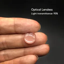 JIATONG 5PCS X Optical Glass Convex Lens, Φ5mm*H2.8*F4.0, High Borosilicate Glass, 95% Light Transmittance, -50 to 450°C, For LED Spotlights, Car Lights, 5PCS image 2