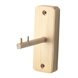 Jazzy Pearls® Wind Chime Bracket Wall Pole Deck Hook for Lanterns Suet Baskets Wind Chimes S Brown|Home & Garden | Household Supplies & Cleaning | Home Organization | Hooks & Hangers image 5