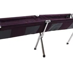 UNIQUE EMPIRE Camping Cot Ultralight Folding Tent, Outdoor and Indoor Portable Folding Bed,for Home, Office, Lawn, Picnic, Camping Purpose (74 x 24 x 17 Inches), (1 pc, Multicolor) image 2