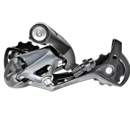 CYBIC Bicycle Rear Derailleur, 9 Speed Gear System, Black image 1