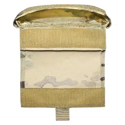 ULIONTAC Side Molle EDC Pouches for Backpack Waist Belt Attachment Surplus 1000D Nylon Compact Utility Water-Resistant Pouch 2 Pack(Multicamo) image 3