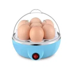 SHOPASTIQ Egg Boiler Electric Automatic Off 7 Egg Poacher For Steaming, Cooking, Boiling And Frying, (350 Watts,Multicolor) image 1