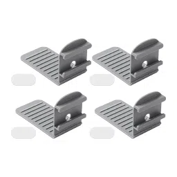 MERISHOPP 4 Pieces Bed Sheet Holder Clips Mattress Bed Sheet Corner Fasteners for Home Gray image 2