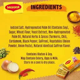 Maggii Vegetable Stock Cubes, Pack of 6, A Flavorful Convenient Seasoning Crafted From The Goodness of Real Vegetables and a Blend of Carefully Selected Herbs & Spices 6 Cubes (108g) image 2