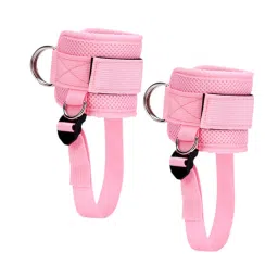 TRENDYNEST 2 Pieces Ankle Strap Portable Ankle Cuffs for Gym for Leg Stretching Men Gym | Fitness Running & Yoga | Strength Training | Home Gym Attachments image 4